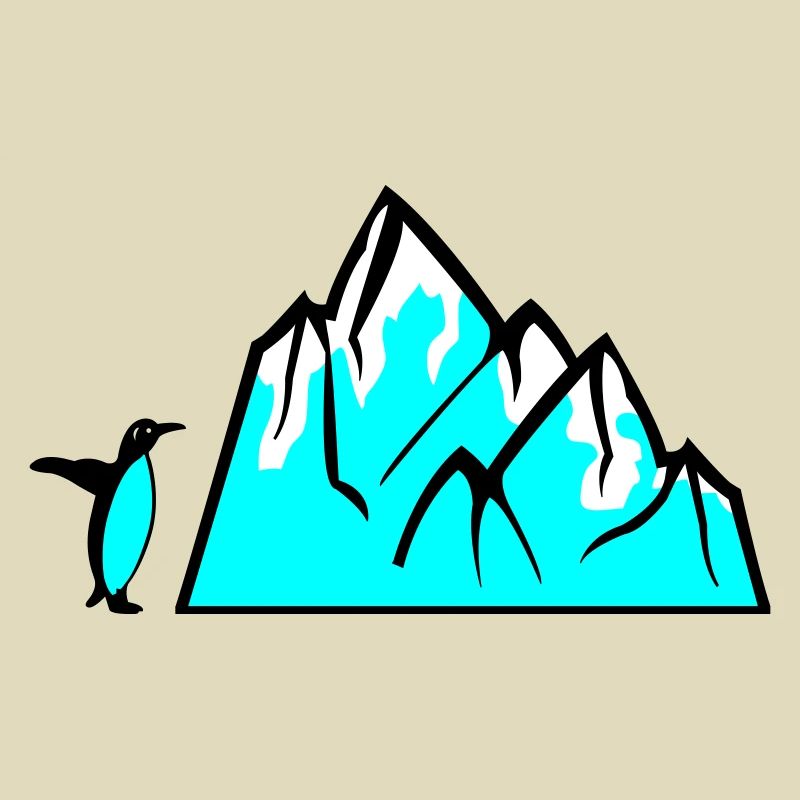 Pinguin Eisberg
