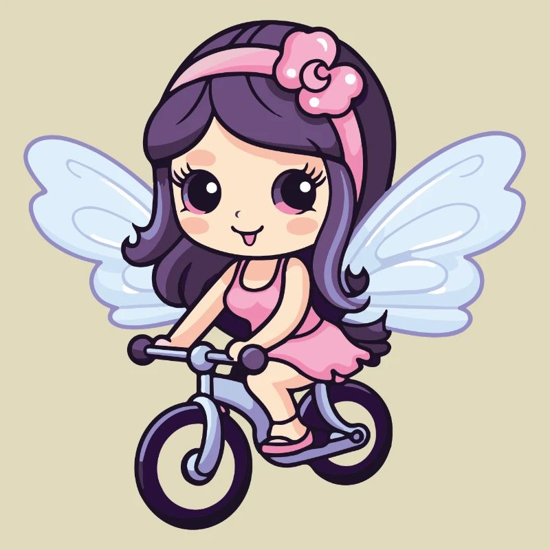 Fee Niedlich Fahrrad Comic