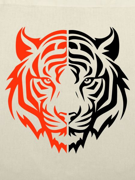 Tiger Kopf