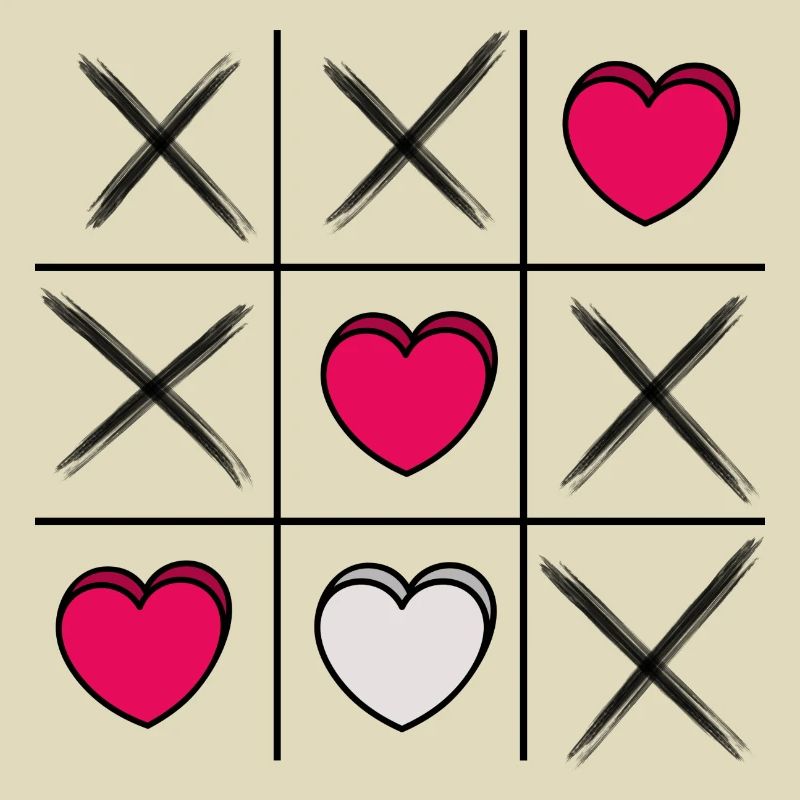 X oder Herz! Wer gewinnt?