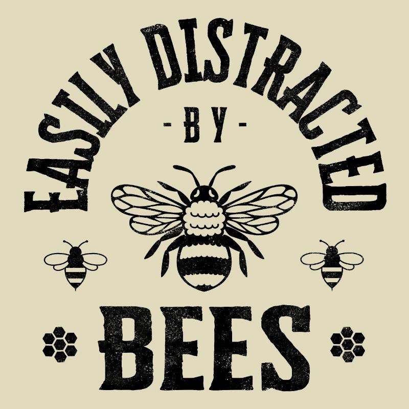 Easily distracted by bees