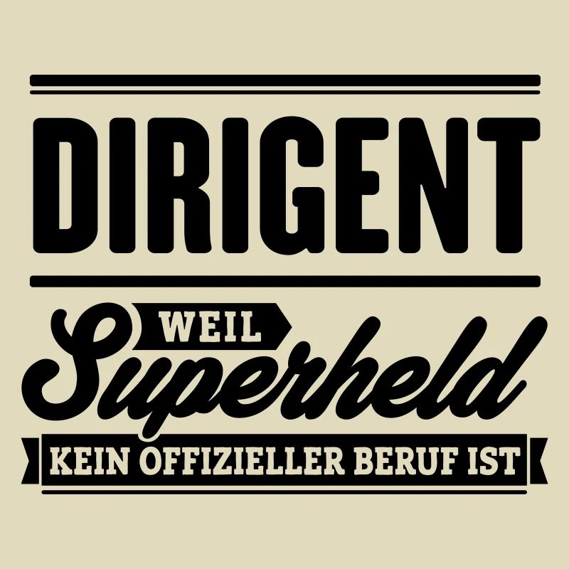 Superheld Dirigent