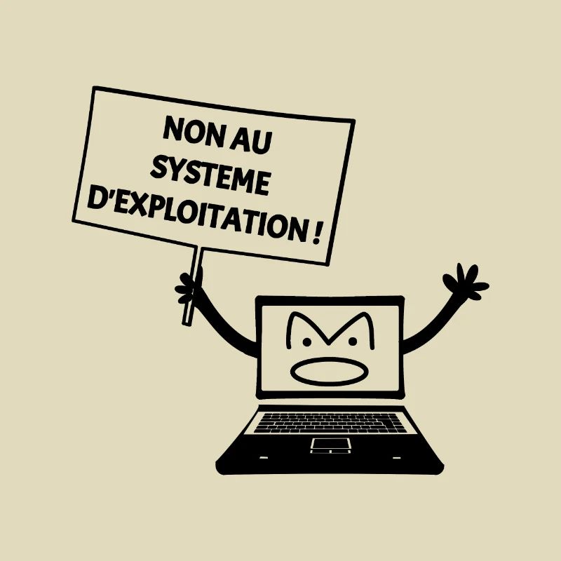 NON AU SYSTEME D'EXPLOITATION ! (informatique)