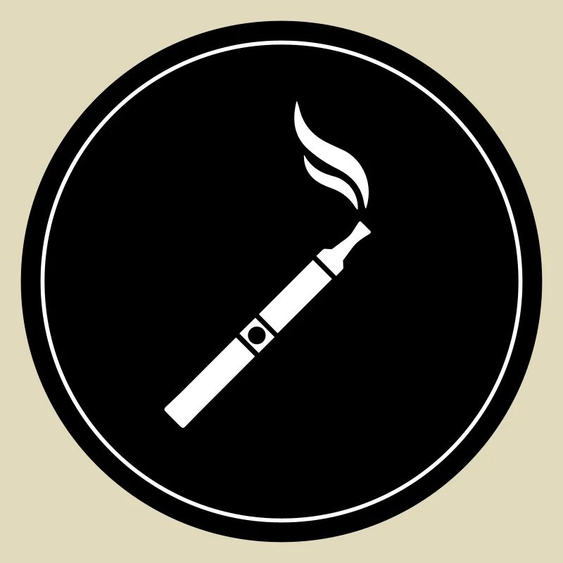 E-Zigarette Silhouette