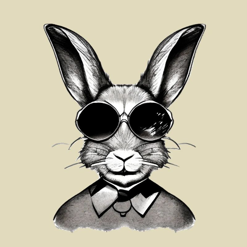 Funny Bunny Easter Bunny Easter