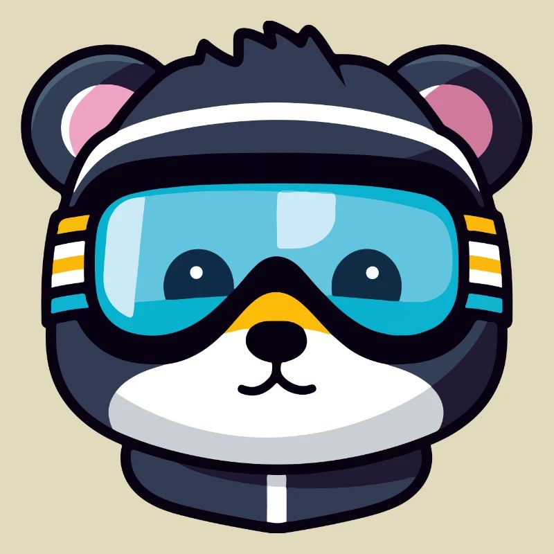 Ski Bear Comic