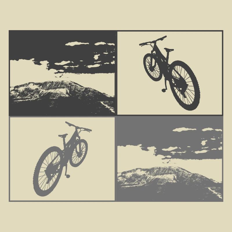 MTB Pop Art no BG