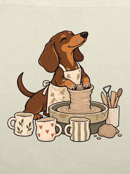 Pottery Dachshund Ceramics