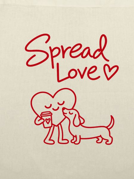 Spread Love Dog Coffee