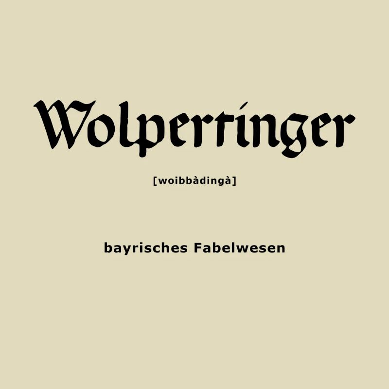 Wolpertinger black