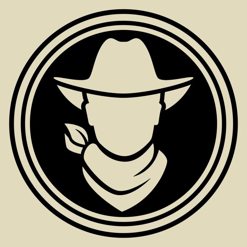 Cowboy western kopf