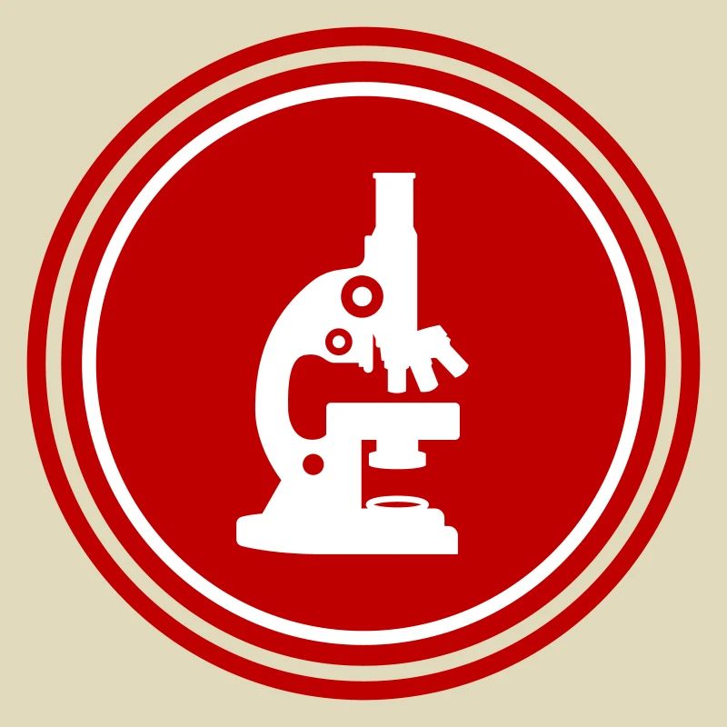 Icône d’icône de microscope