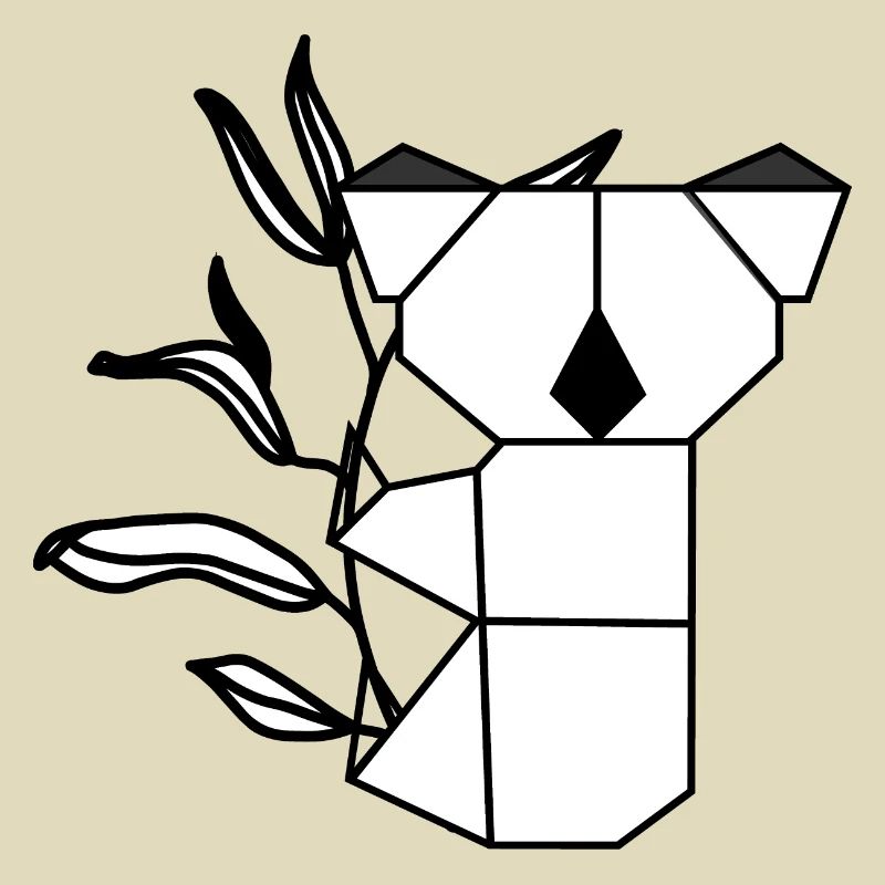Koala auf Eukalyptus