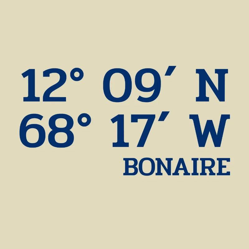 Bonaire Coordinates - Coordinates - Caribbean