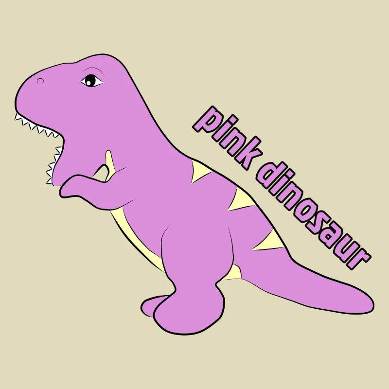 Pinker Dinosaurier