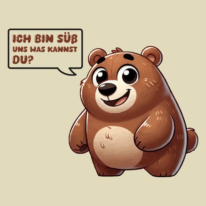 bär comic süß