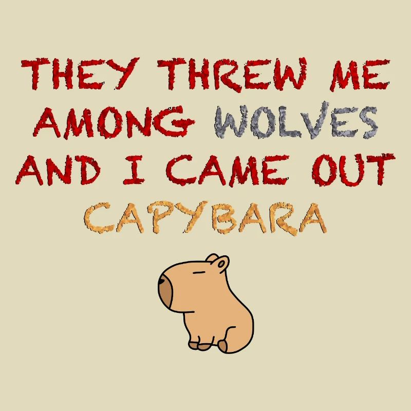 Je suis un capybara