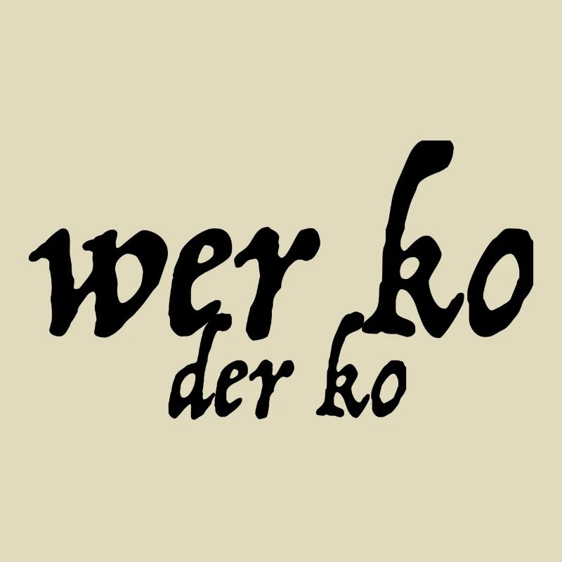 wer ko der ko