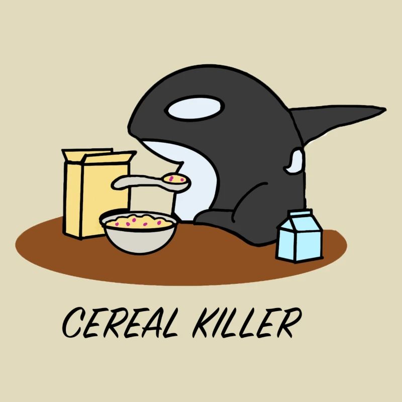 Cereal Killer Shark Tee