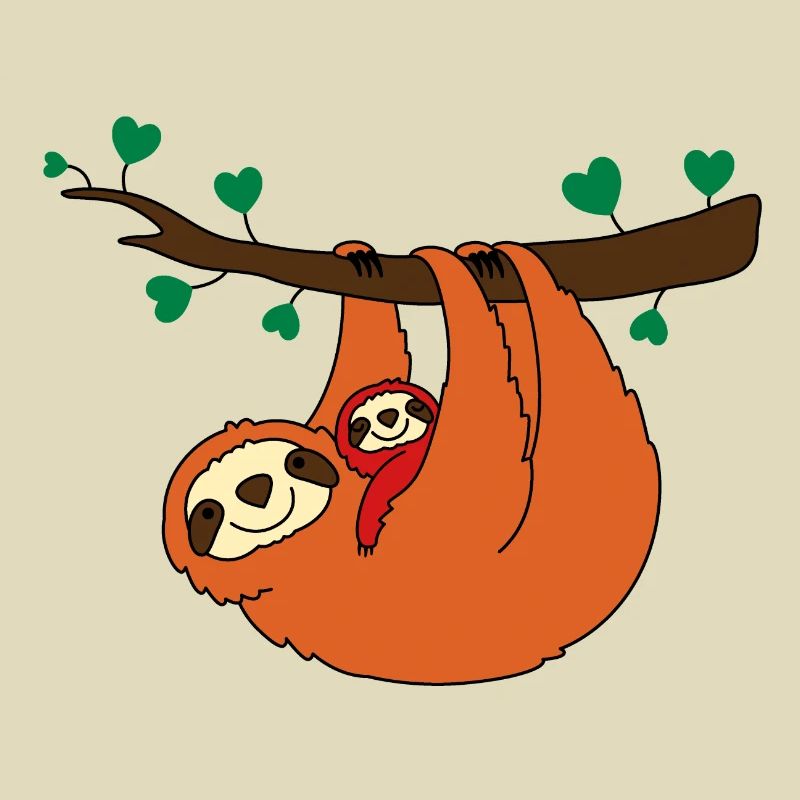 Faultier Liebe