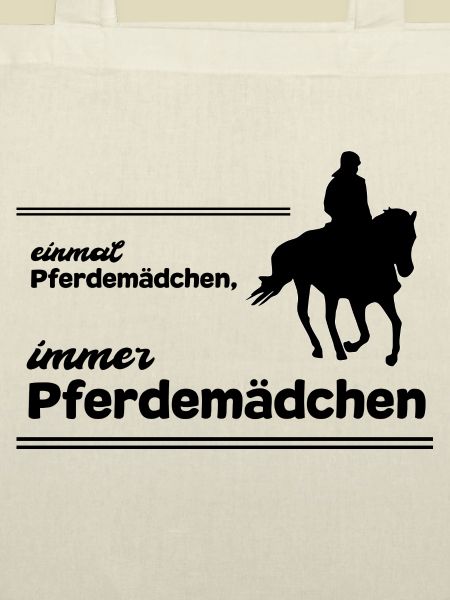 Pferdemädchen Pferdespruch Geschenk Reiten Mädchen