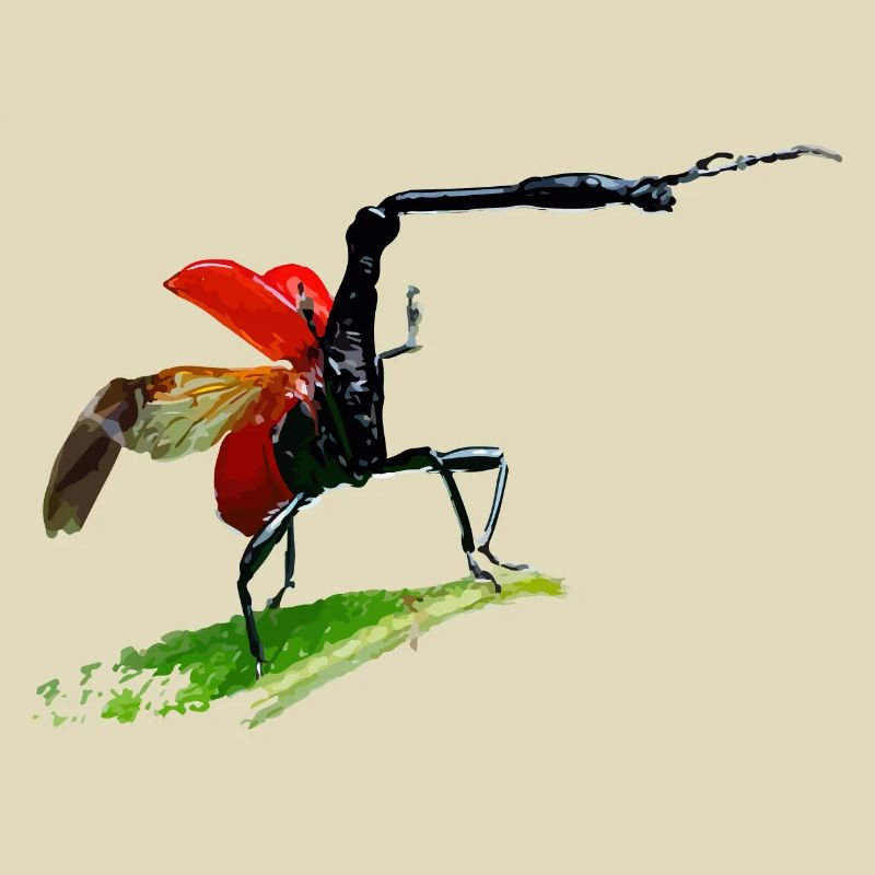 Giraffe weevil Aus Madagaskar