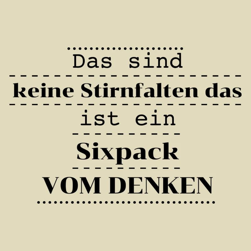 Funny Sayings Folding vs. Six-Pack