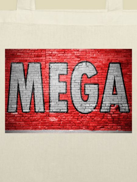 Mega Ziegelsteinmauer Graffiti