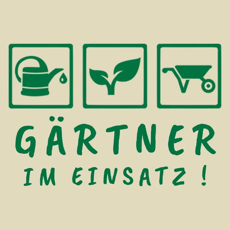 Gärtner im Einsatz