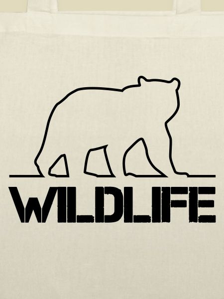 bear silhouette wildlife