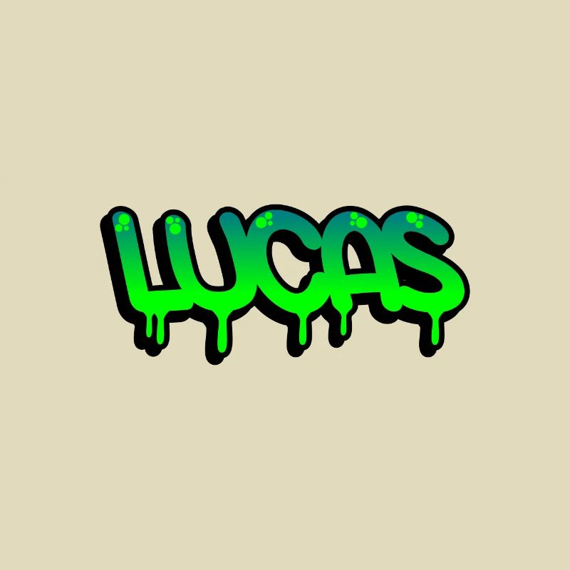 Graffiti-Name Lucas