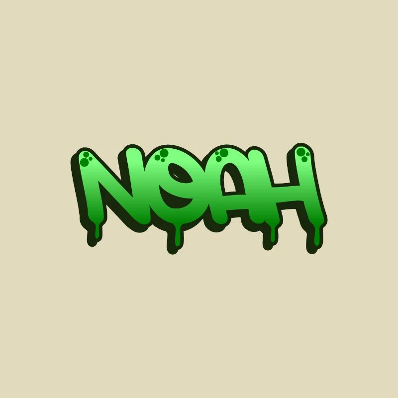 Graffiti Name Noah