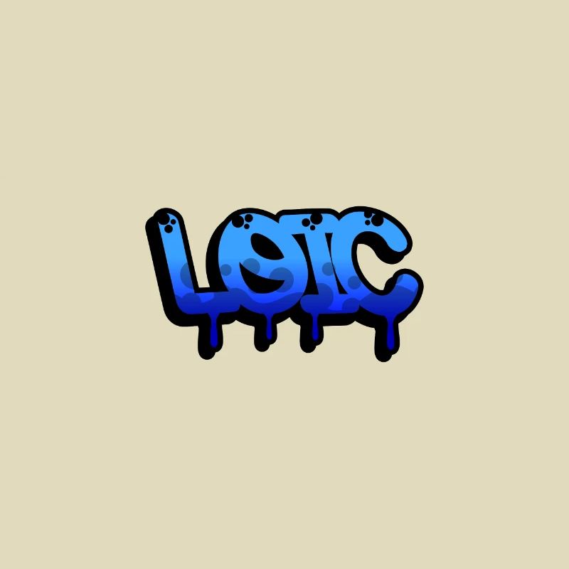 Graffiti Vorname Loic