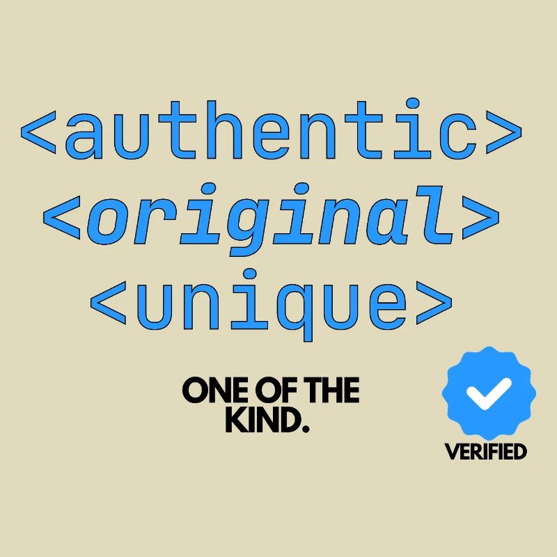 Authentisches Original der Art