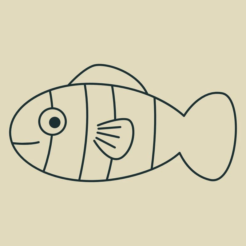 Round dopey fish