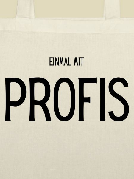 Einmal mit Profis