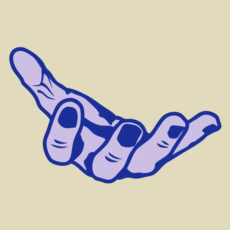 main hand ouverte open offene mano