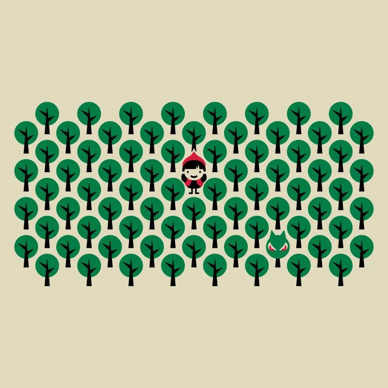 Fairytale - Rotkaeppchen - Märchen - Wolf - Quer