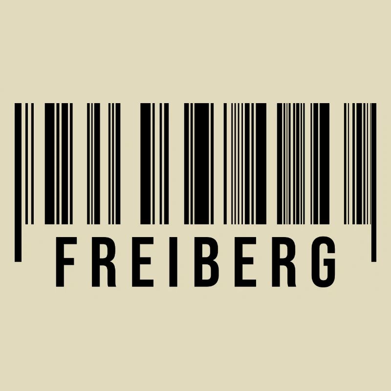 Erzgebirge Strichcode Freiberg
