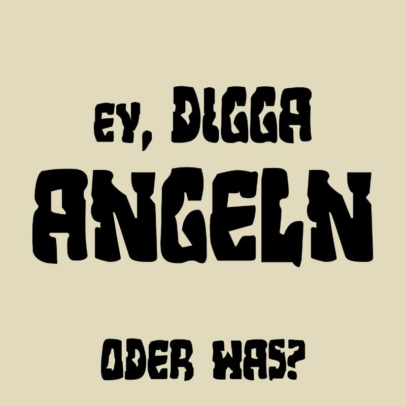 Ey Digga Angeln oder was Geschenkideen Angler fish