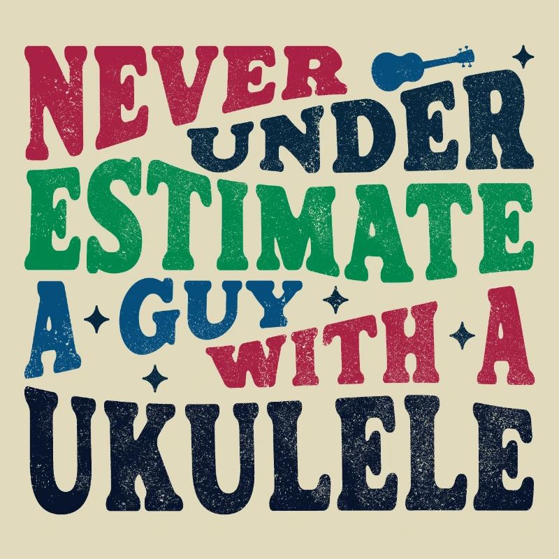 Never underestimate a Guy with a Ukulele