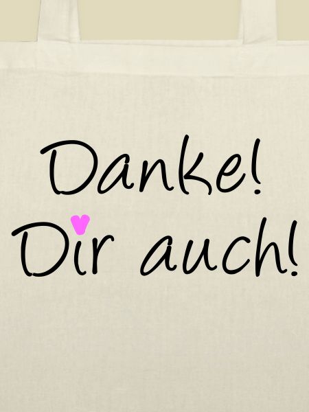 Danke Dir auch