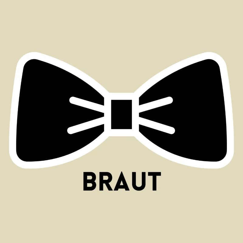Braut mit Fliege