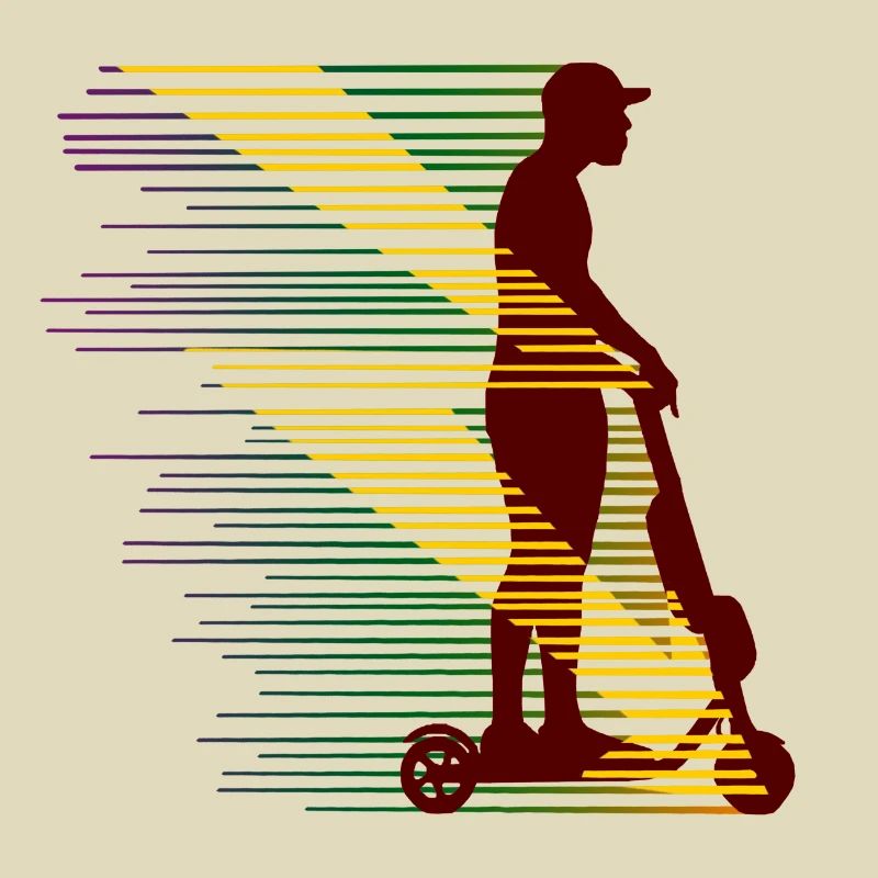 Electricscooter E-Roller Cityroller Geschenkidee b