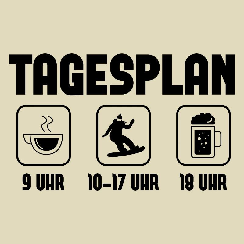 Tagesplan 1 -