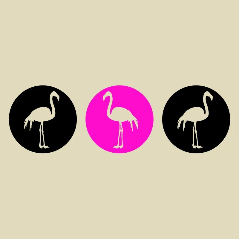 Flamants roses Design 2