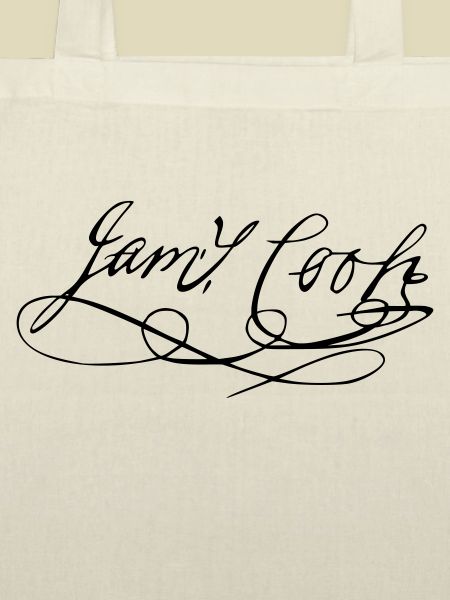James Cook Autogramm