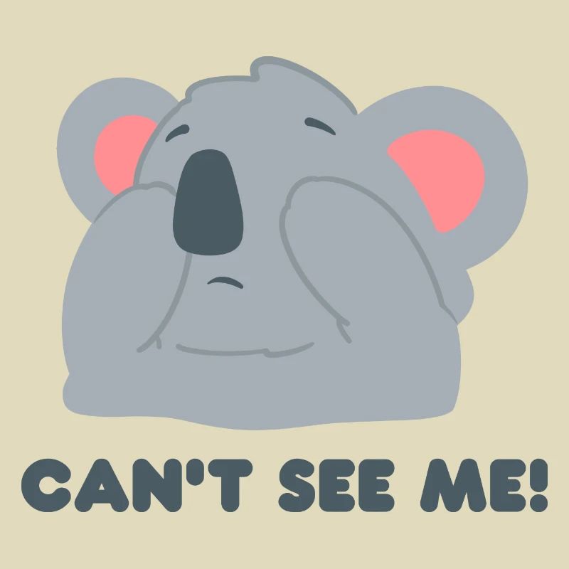 Koala Design "CAN´T SEE ME"