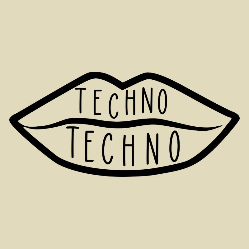 Techno auf den Lippen