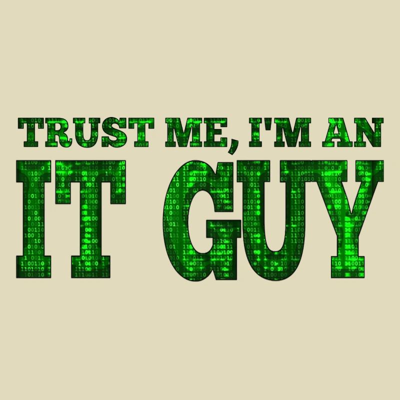 IT-Typ Unterstützung Geek Computer Computer Geek Techniker